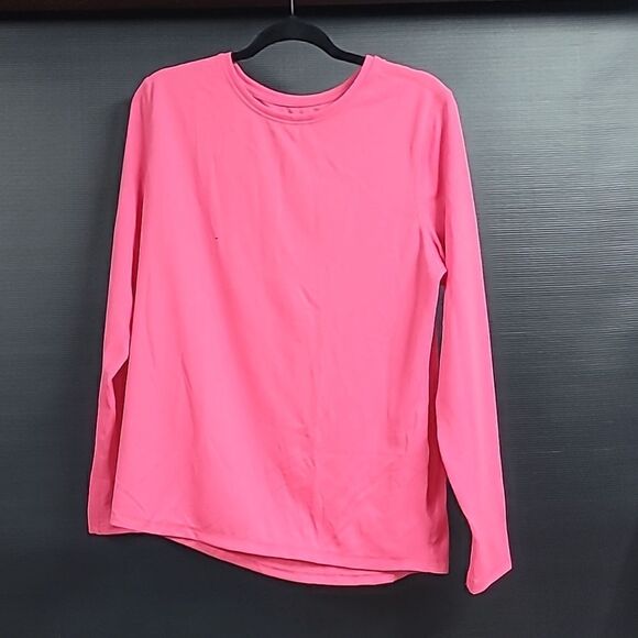 Pink Athletic Long Sleeved Shirt Boy's  Size L(12-14) - Picture 4 of 5